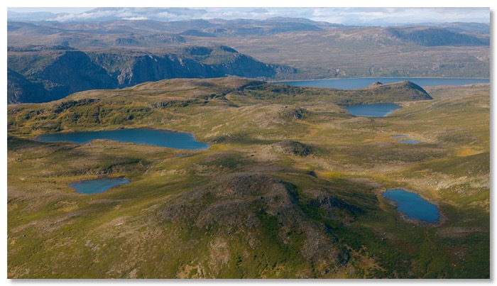 Paysage vue d&#39;avion copie